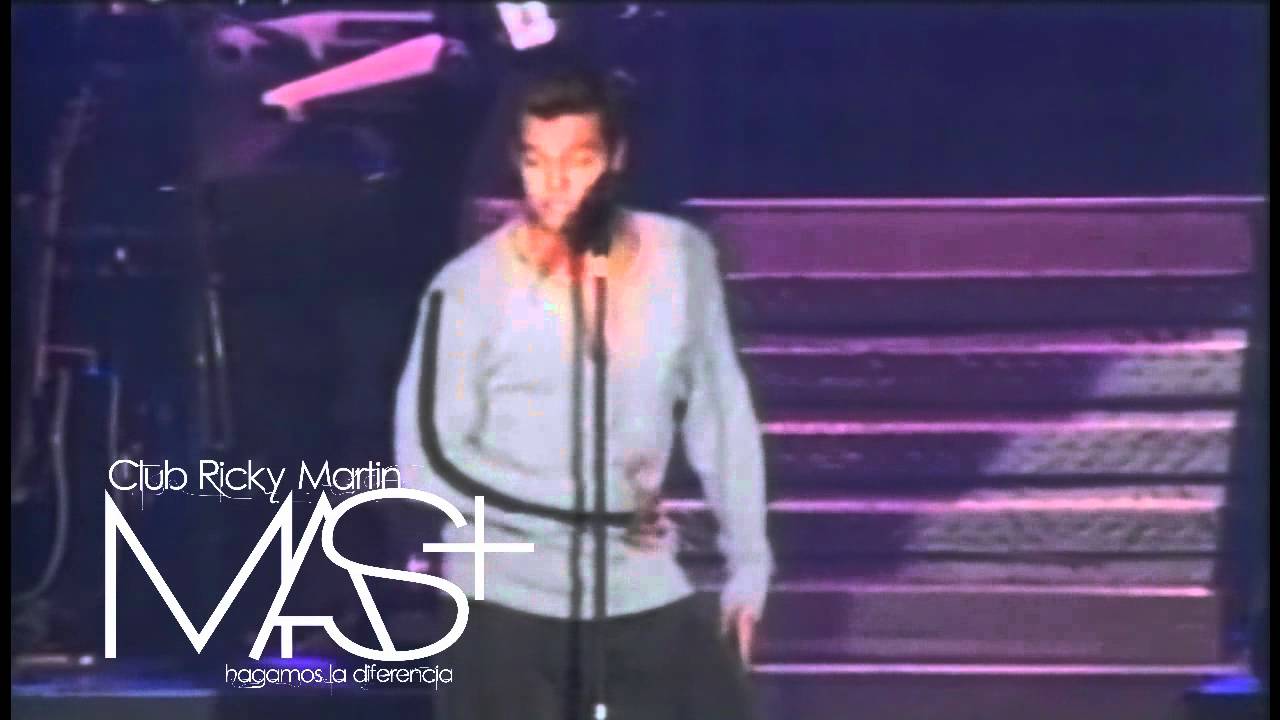 Ricky Martin - presentacion CD RM 1999 Italia