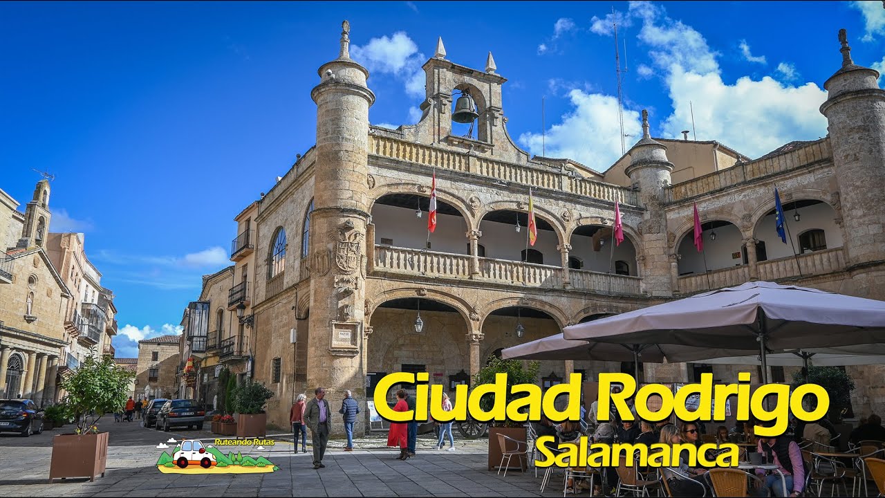 Ciudad Rodrigo (a vista de Dron), Salamanca