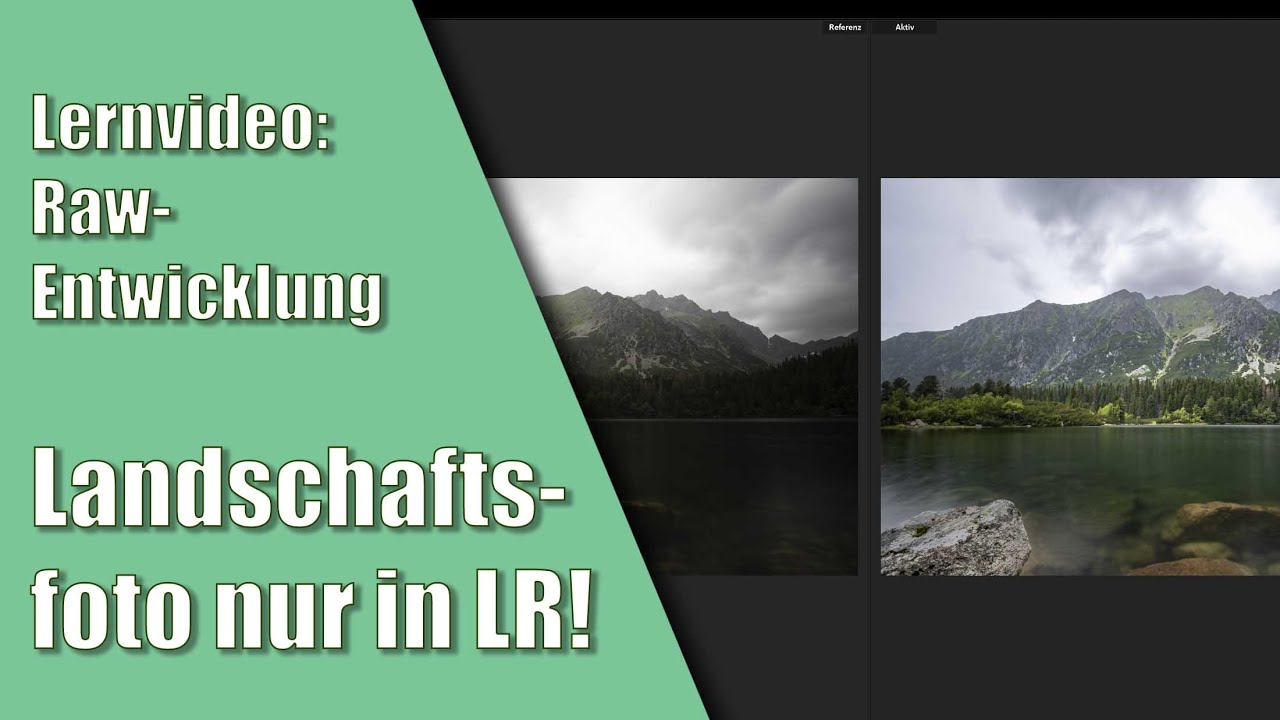 Entwicklung Landschaftsfoto nur in Lightroom Classic!