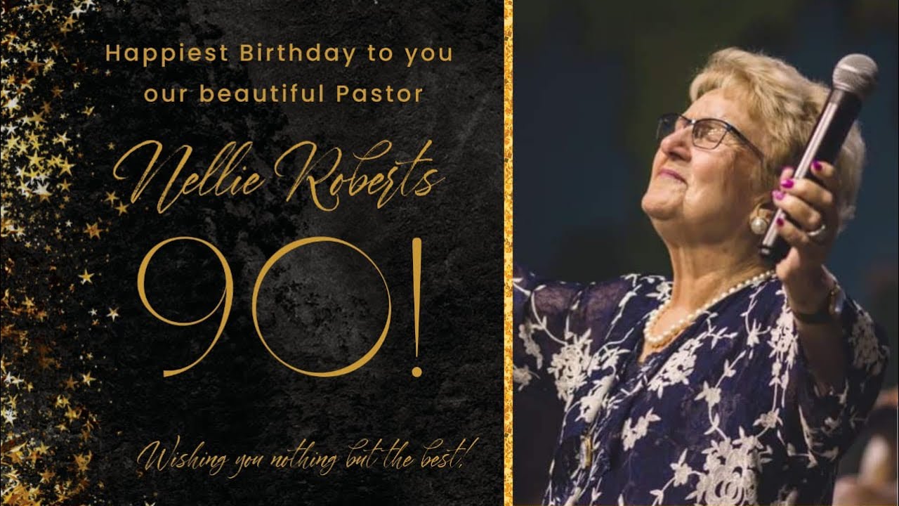Celebrating the 90th birthday of Ps Nellie Roberts
