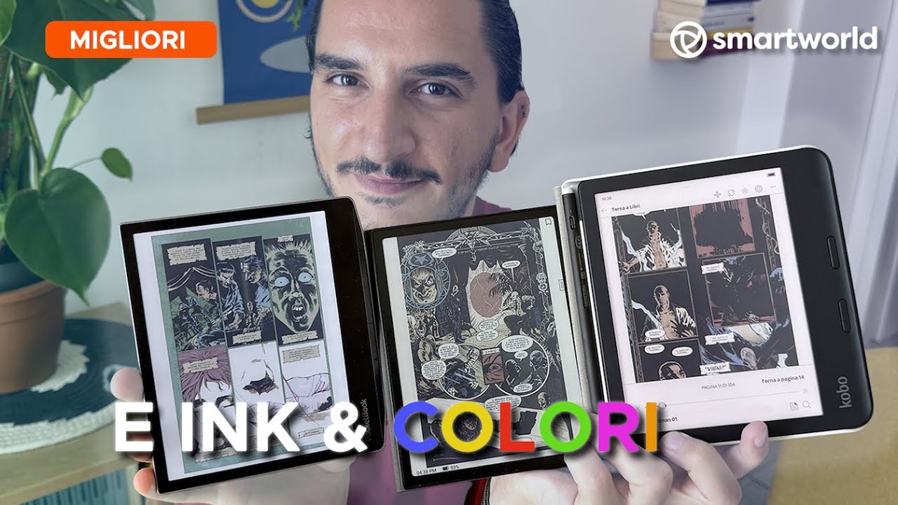MIGLIORI EBOOK READER del 2024: colori e novità