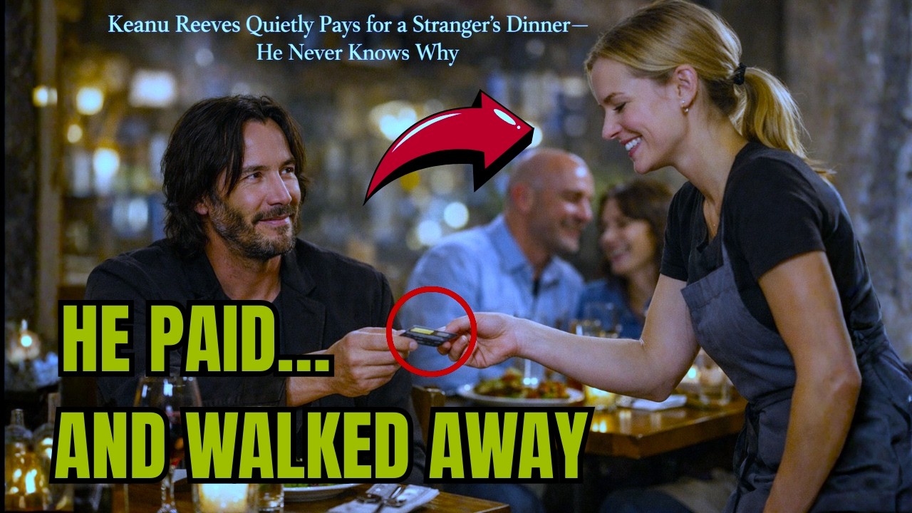 Keanu Reeves Quietly Pays for a Stranger’s Dinner — He Never Knows Why