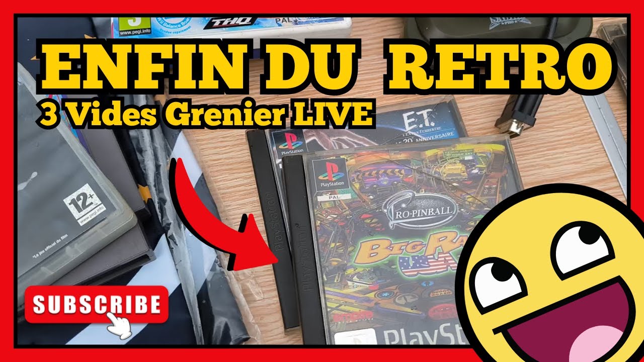 On trouve ENFIN du RETRO en Vide Grenier !