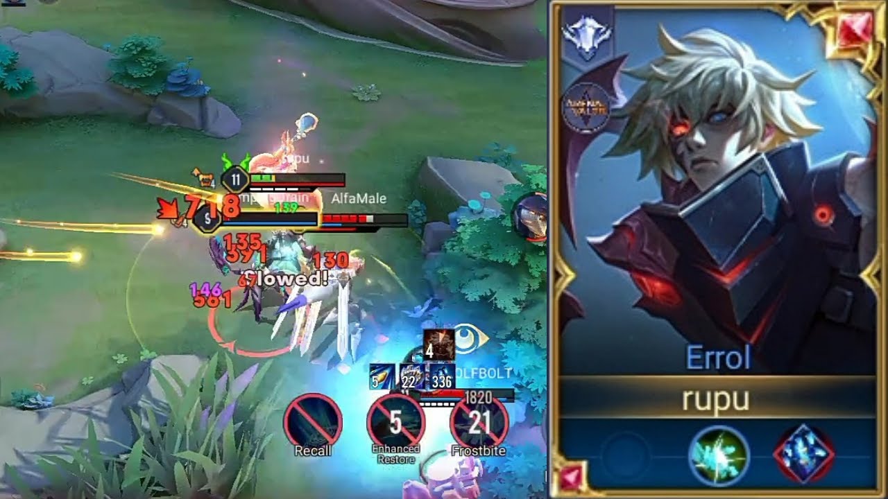 AoV : ERROL PRO GAMEPLAY | PRO BUILD | - ARENA OF VALOR