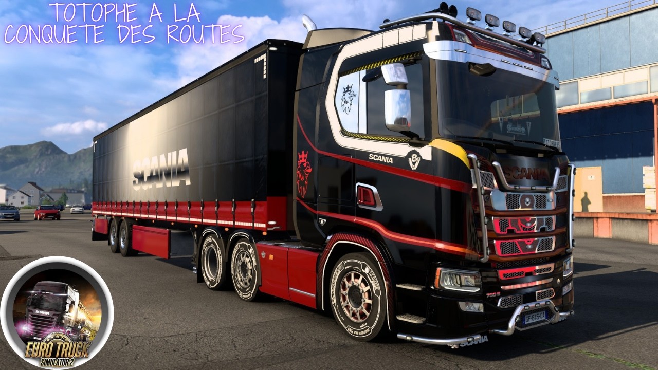 Live 27 ETS2  Soirée détente livraison pour l'event St Valentin