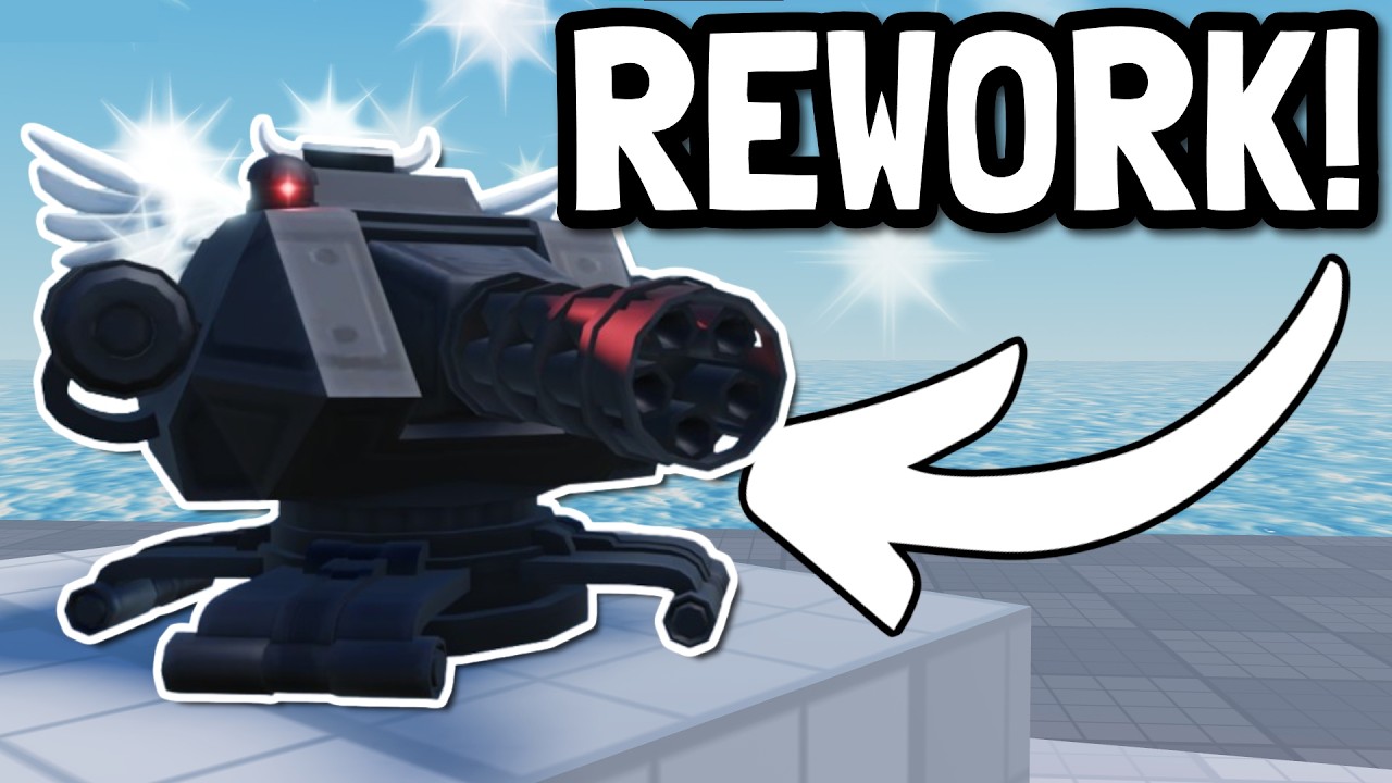Скоро будет РЕВОРК Gatling Gun...? (TDS)