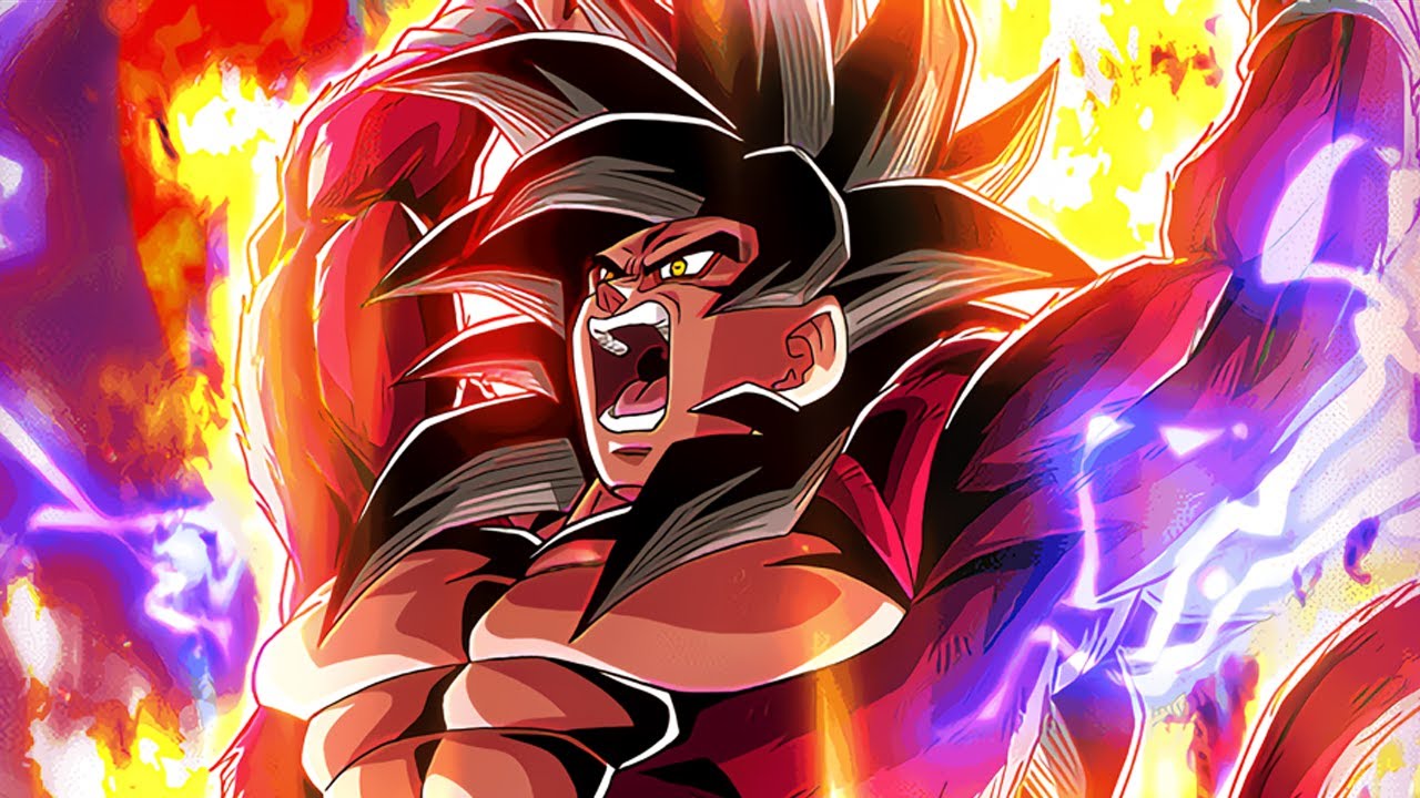 Dragon Ball Z Dokkan Battle - LR AGL Super Saiyan 4 Goku Transformation OST [Extended]