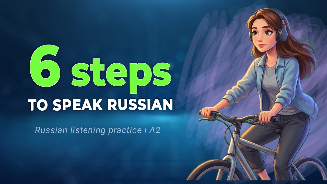 6 Steps to Speak Russian | Russian listening practice | A2