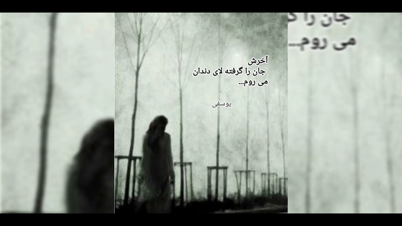 آخرش جان را گرفته لای دندان می روم.      یوسفی 