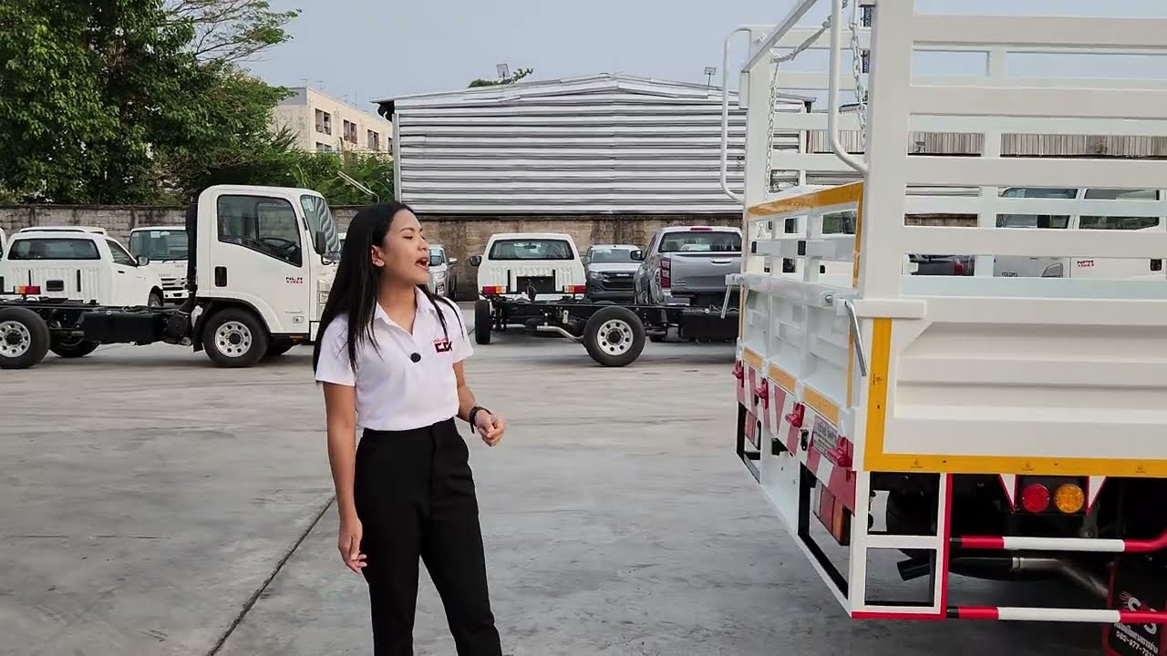 4 ล้อ ISUZU NLR130 กระบะคอกสูง ยูโร 3 EP34