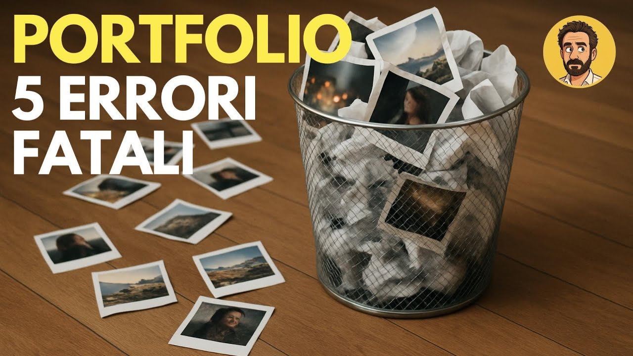 5 Errori Che Rovinano il Tuo Portfolio Fotografico ( e Come Evitarli)