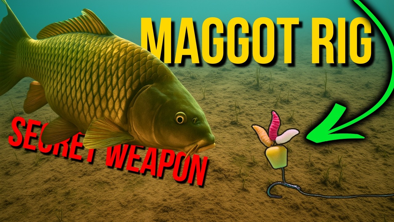 The Secret to Catching Big Carp with the Maggot Rig - a Beginner's Guide to Carp Fishing