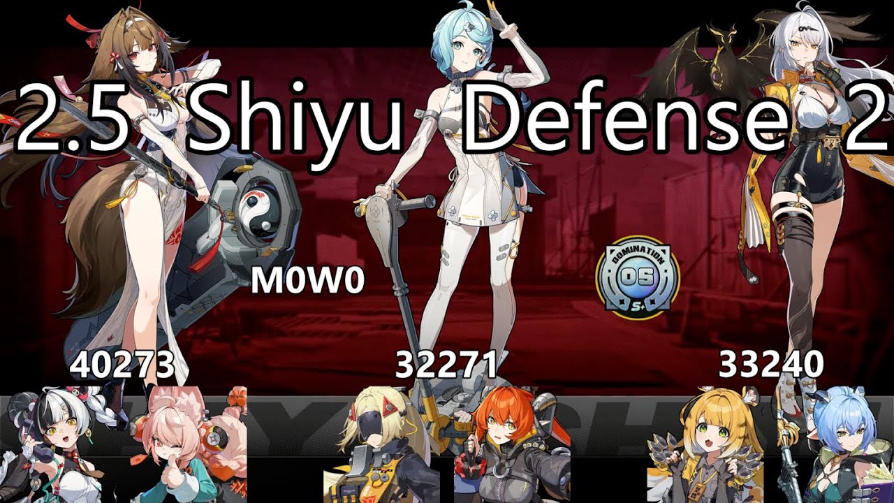 Zenless Zone Zero 2.5. Shiyu Defense 2 S+. Still tough .. kind of | M0W0 | YSG / Seed / YiXuan