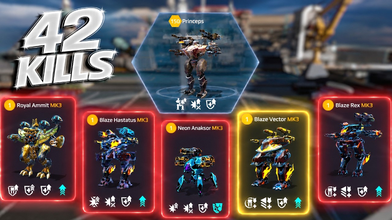 It was a massacre! War Robots Gameplay 🤖