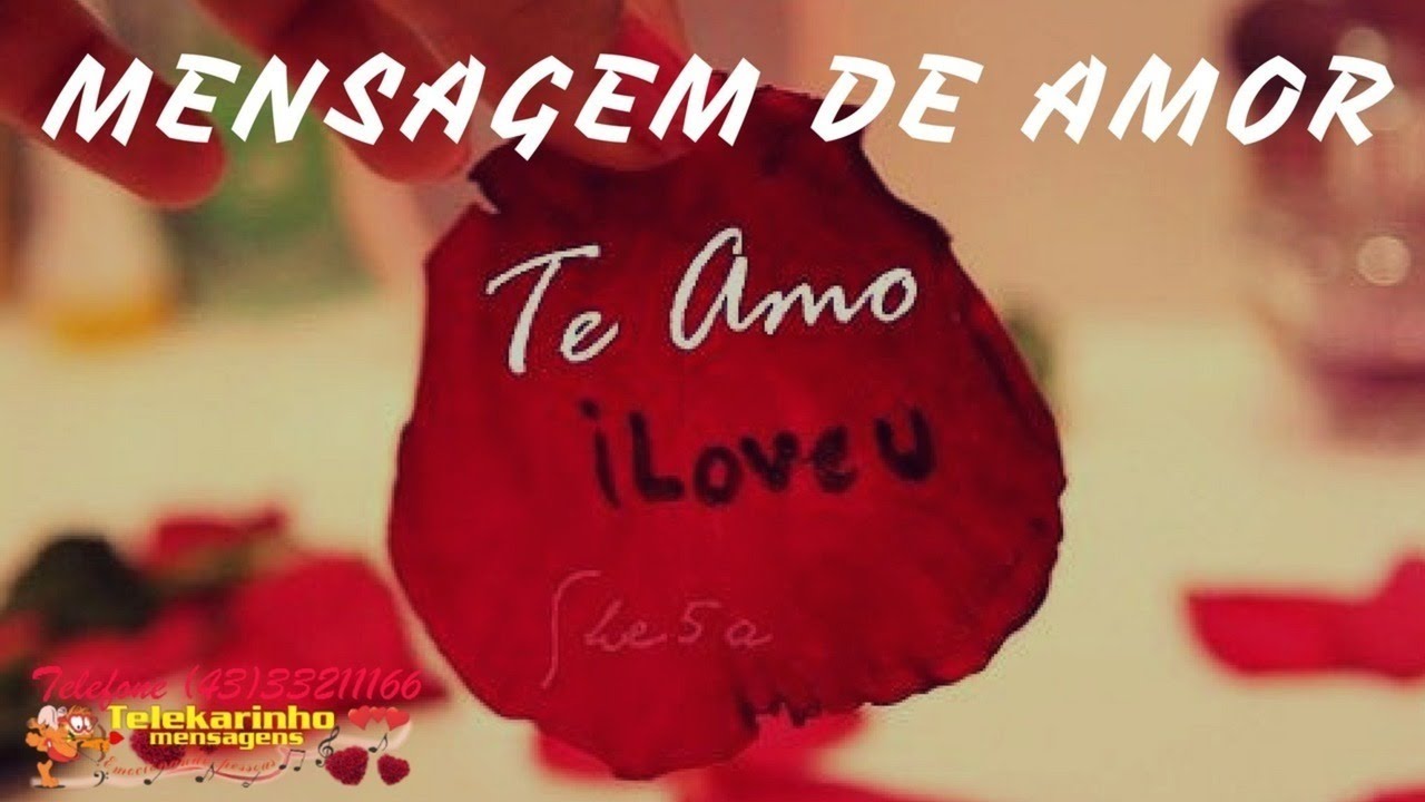 Telemensagem Declarao De Amor Momentos (M)