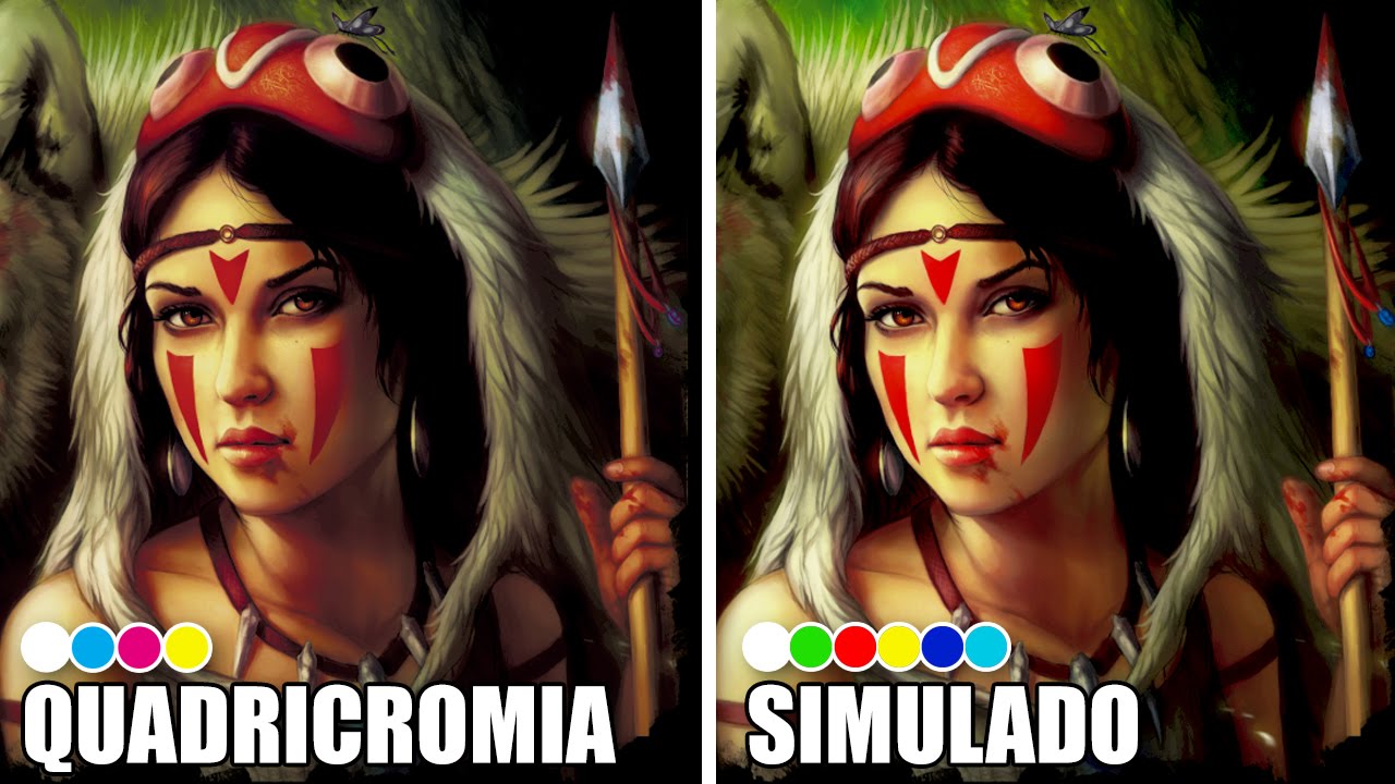 Simulado e quadricromia: Quais são as diferenças? (SERIGRAFIA)