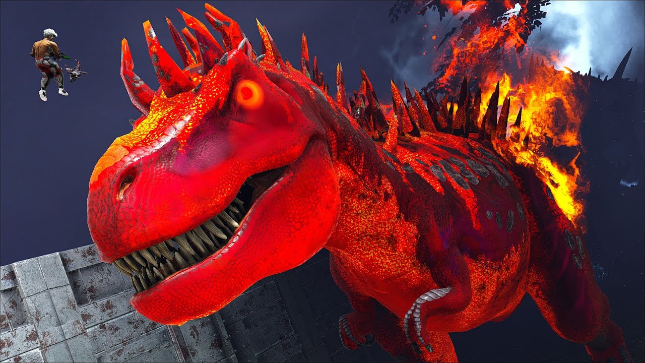 INVADI A BASE INIMIGA E ROUBEI UM DINOSSAURO PODEROSO! ARK G.R DINOSSAUROS