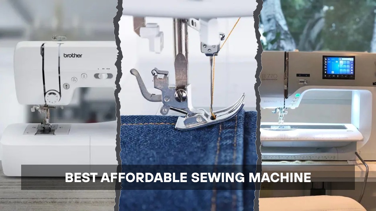 7 лучших недорогих швейных машин 2026 года! Шьйте с умом, тратьте меньше.