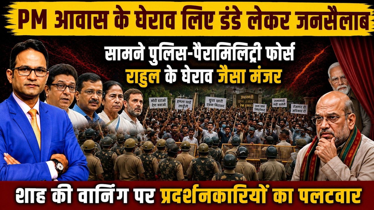 Cockroach Janta Party | The Rajneeti | CJP Protest | Rahul Gandhi  | Amit Shah | Supreme Court
