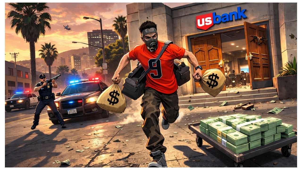INSANE Bank Heist and Joining a Gang in GTA RP, This is how it goes&hellip; (LIVE)