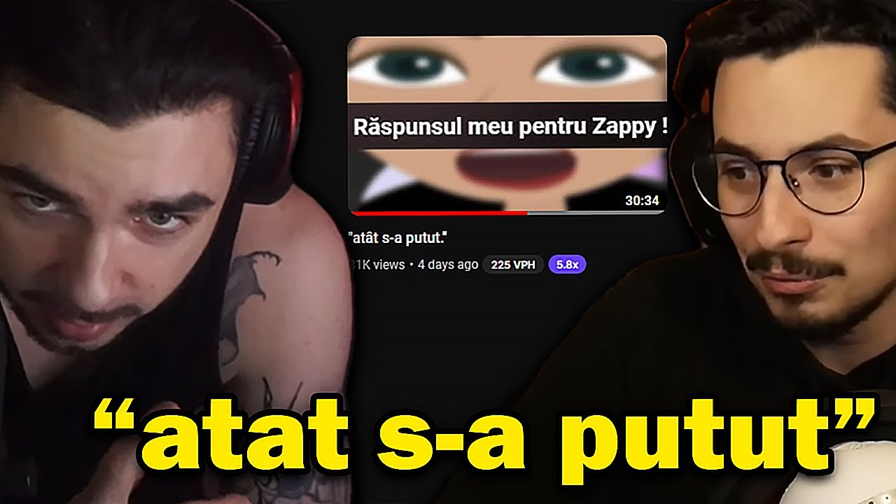 TheRealRed reactioneaza la Raspunsul Lui Zappy