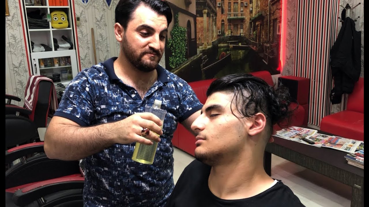 Asmr Massage Asmr Barber 100.000 SUBSCRİBERS THANKS(sheet washing)(Magic massage)Face,care,neck,body