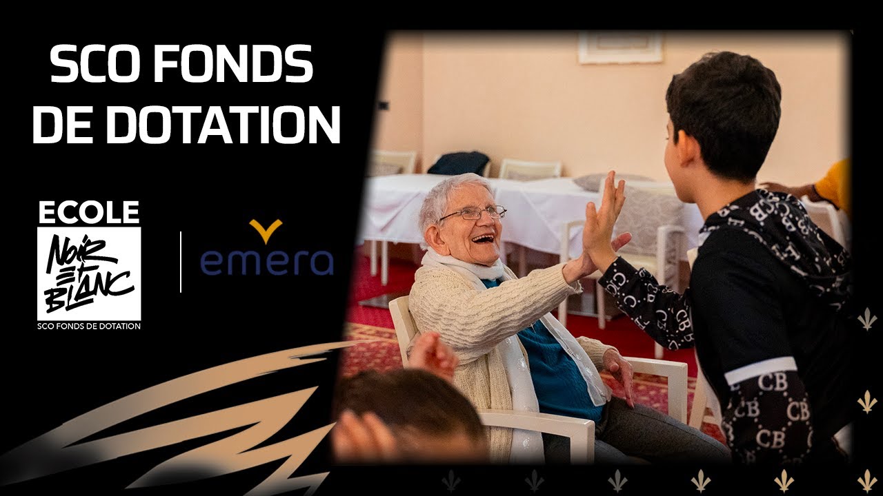 L'École Noir&Blanc et les résidences Emera s'associent pour des actions intergénérationnelles !