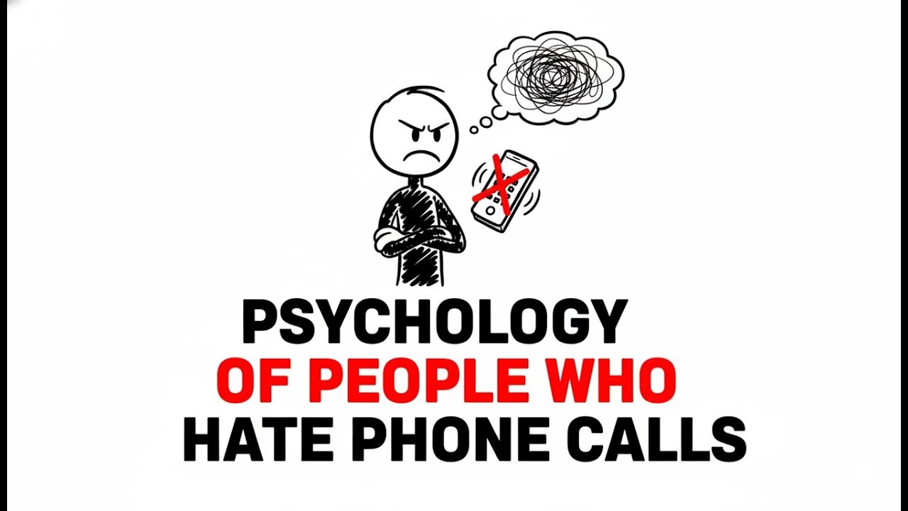 The Psychology of People Who Hate Phone Calls