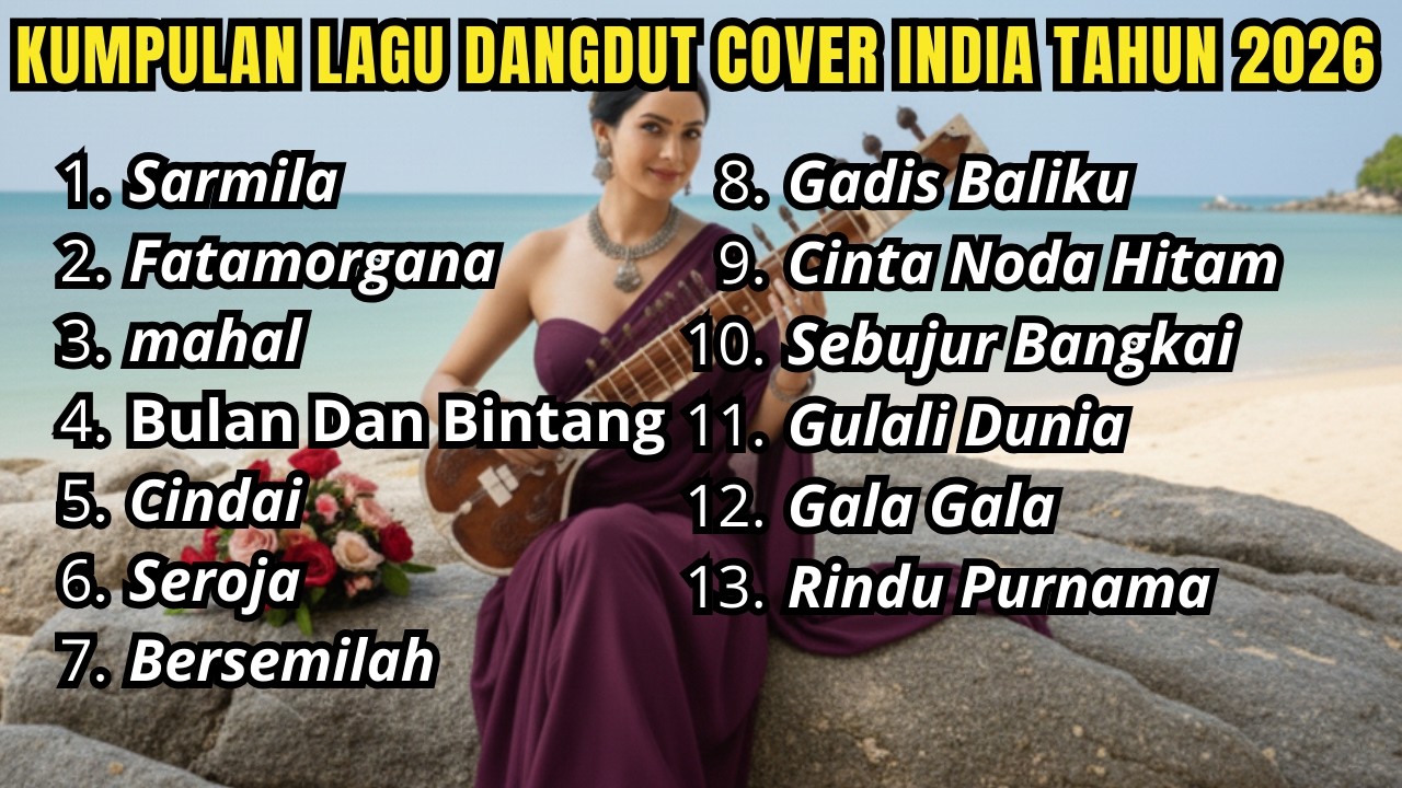 Kompilasi Lagu Dangdut  TERBAIK DAN TERLARIS - Cover India By Aluna n Nada Cover AI