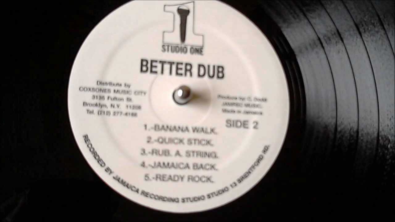 Better Dub from Studio One face 2