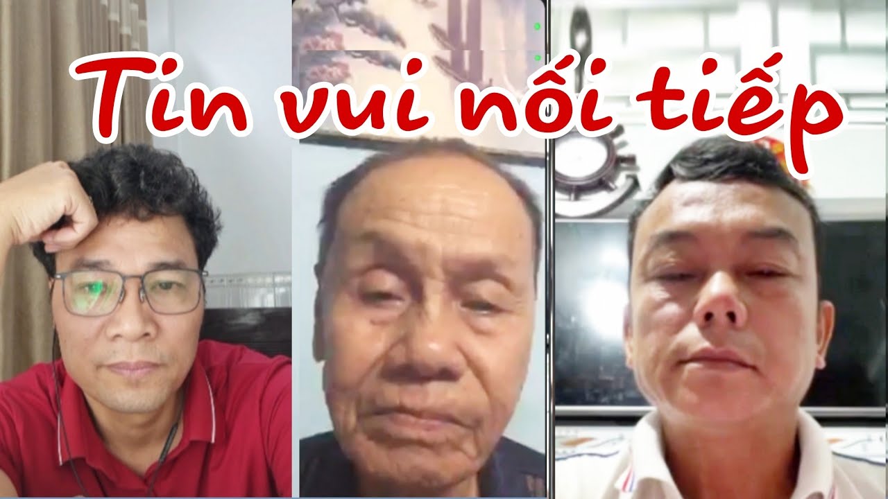 Tin vui tiếp nối. Chúc mừng anh Sinh ( Ở Cà Mau ) Tìm được Cha sau 48 năm. Xin chúc mừng.