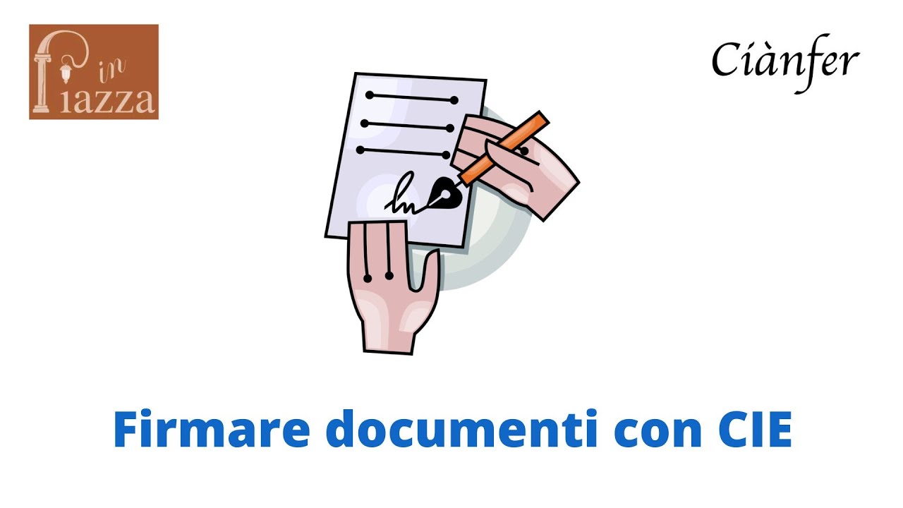 Firmare con CIE