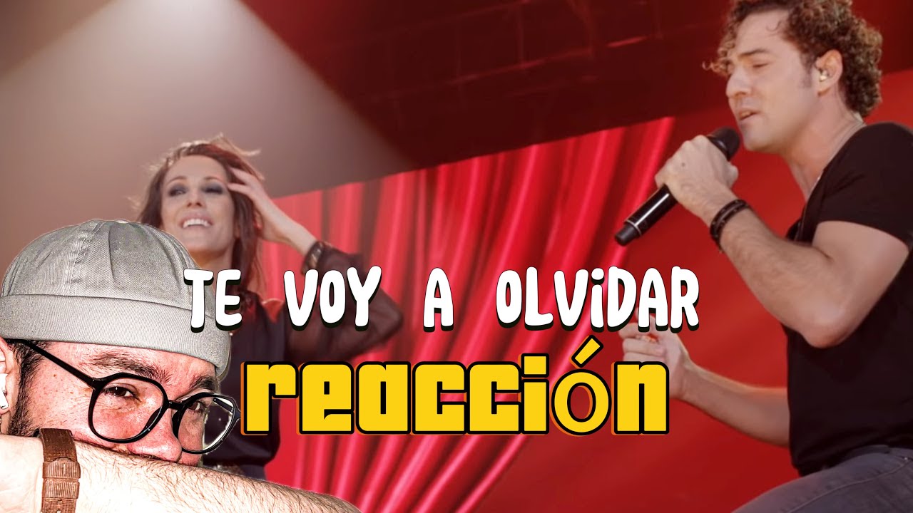 REACCION A Malú con David Bisbal - Te Voy a Olvidar (Directo Gira Si)