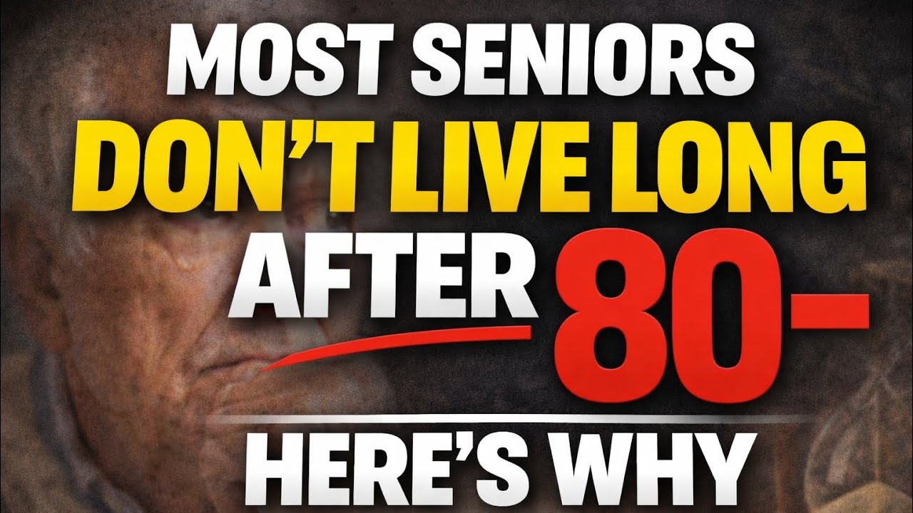 Doctors Warn: These Everyday Habits Shorten Life After 80
