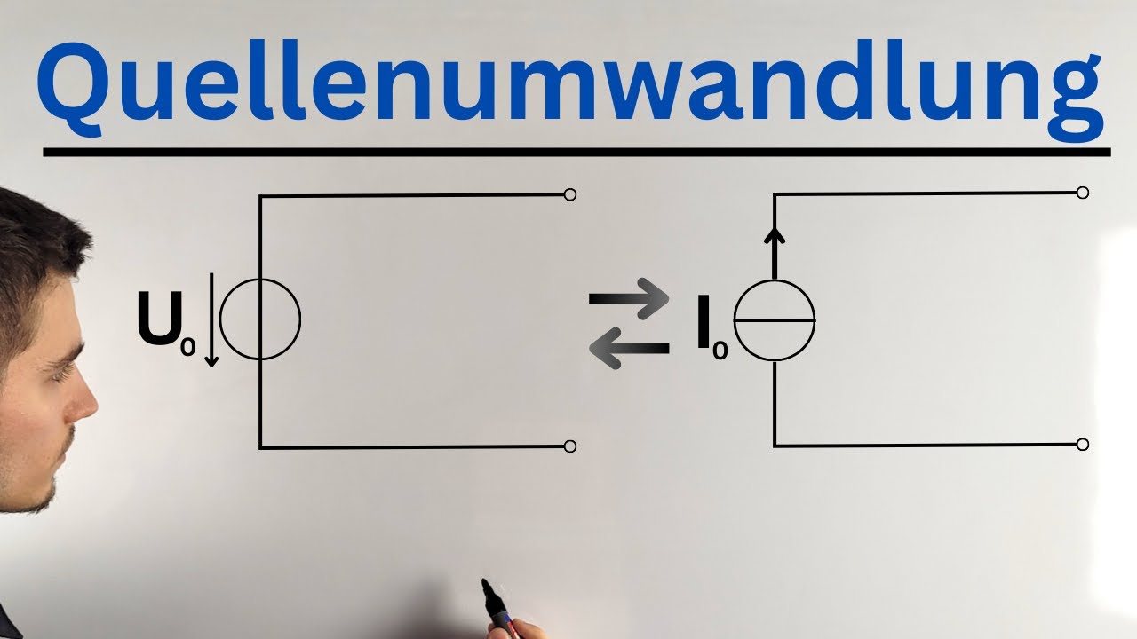 Quellenumwandlung - äquivalente Spannungs- und Stromquellen