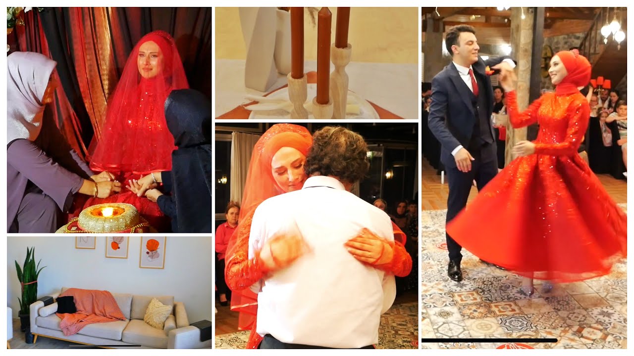 RÜYA GİBİ KINA GECEMİZ 🌹 BOHEM EV TURU 🌺 AĞLATAN DANS 💃🏻 KUZENİM EVLENİYOR 🏡