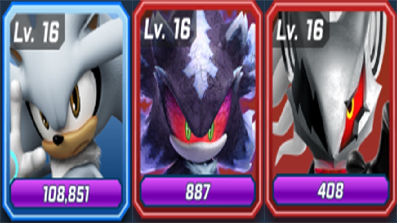 Sonic Forces Speed Battle - Push 6100 Trophies - Silver vs Mephiles the Dark vs Infinite Gameplay