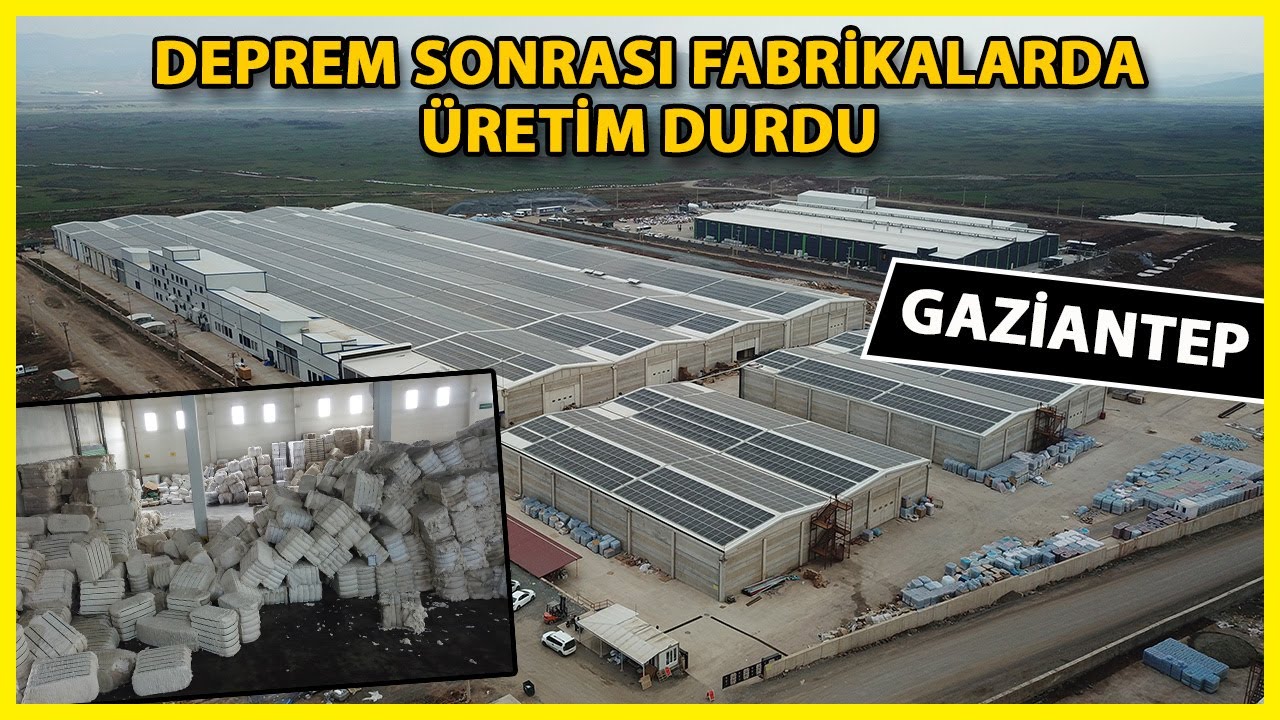 Gaziantep'te Sanayi Bölgesi Sessizliğe Büründü