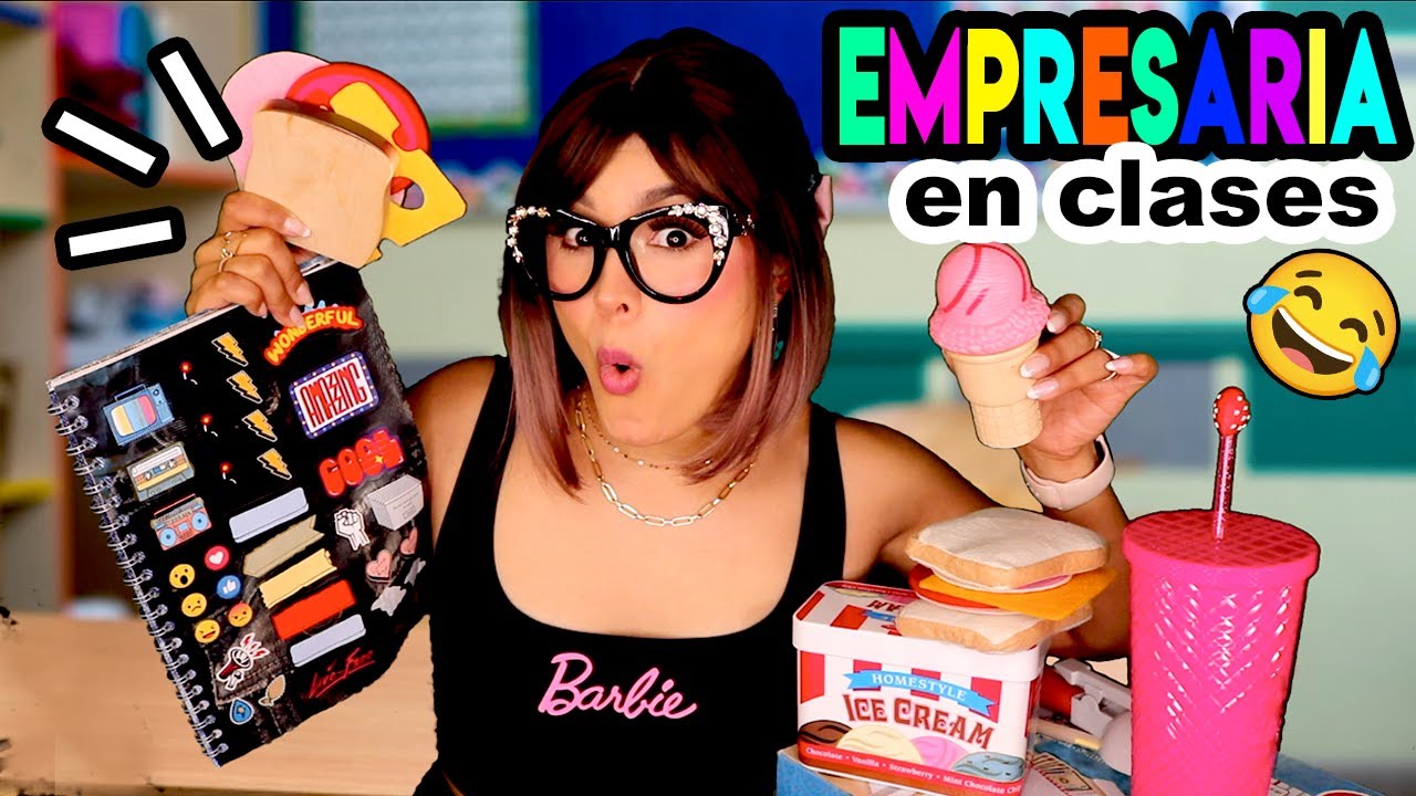 😂 Tu COMPAÑERA de CLASES 📚 te VENDE de todo (Comida, Útiles escolares, makeup) I Ges ASMR