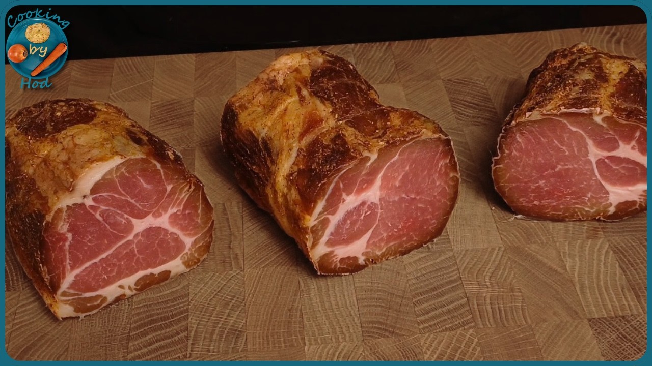 Cured and Cold Smoked Pork, Prosciutto Style