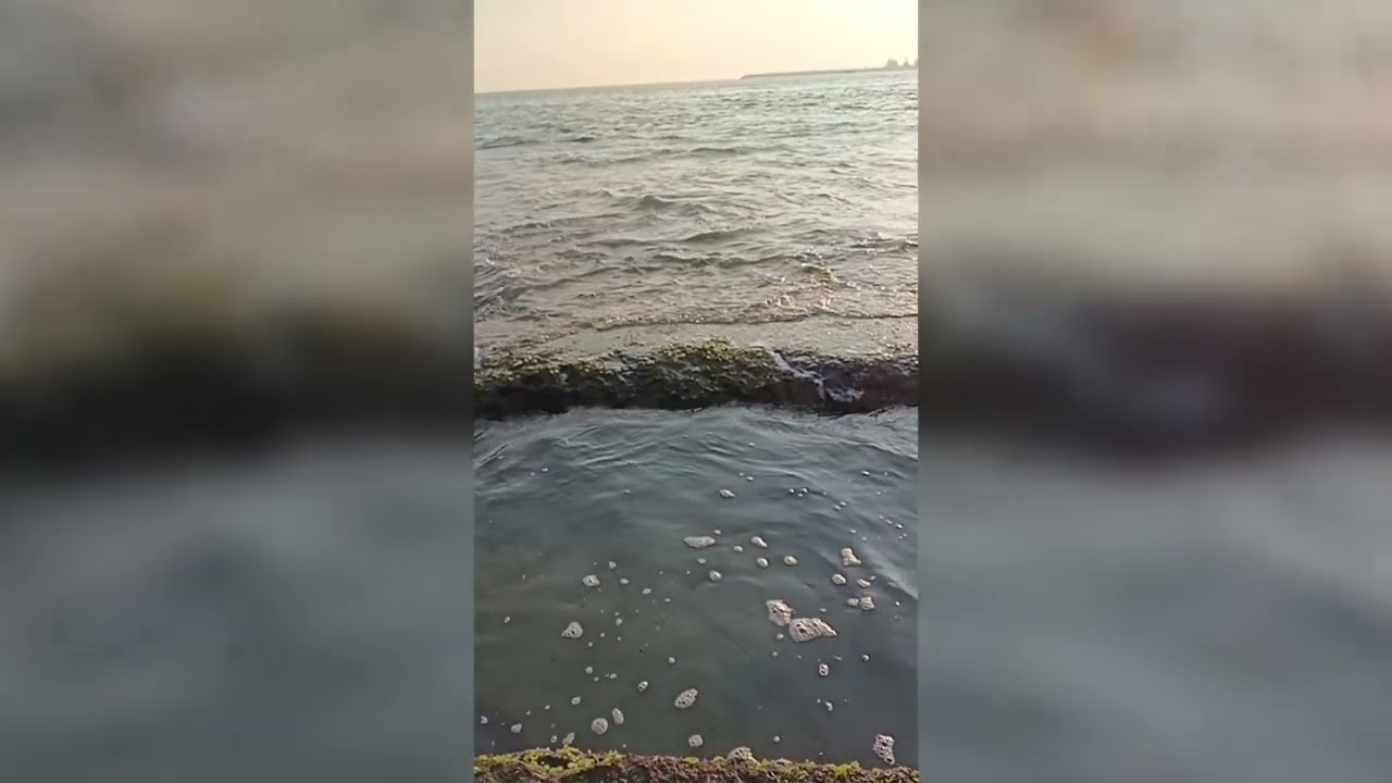 પોરબંદર દરિયો વિડીયો છે