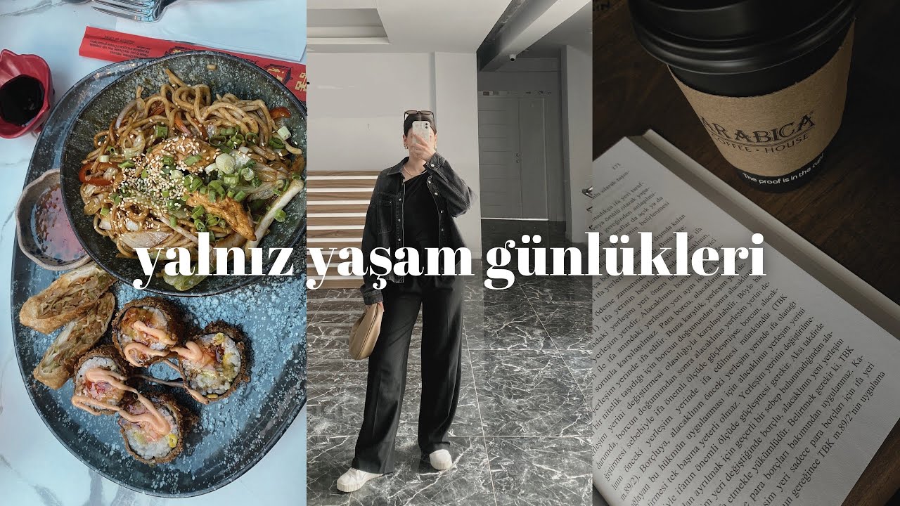 Ders ve hayat dengesini sağlamak hakkında… Suşi, noodle ve spring rolls |