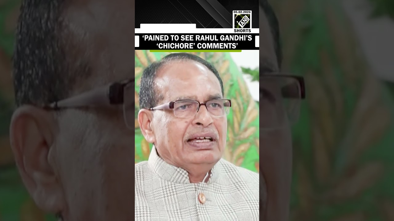 Union Min Shivraj Singh Chouhan &lsquo;pained to see Rahul Gandhi&rsquo;s &lsquo;chichore&rsquo; comments in Parliament