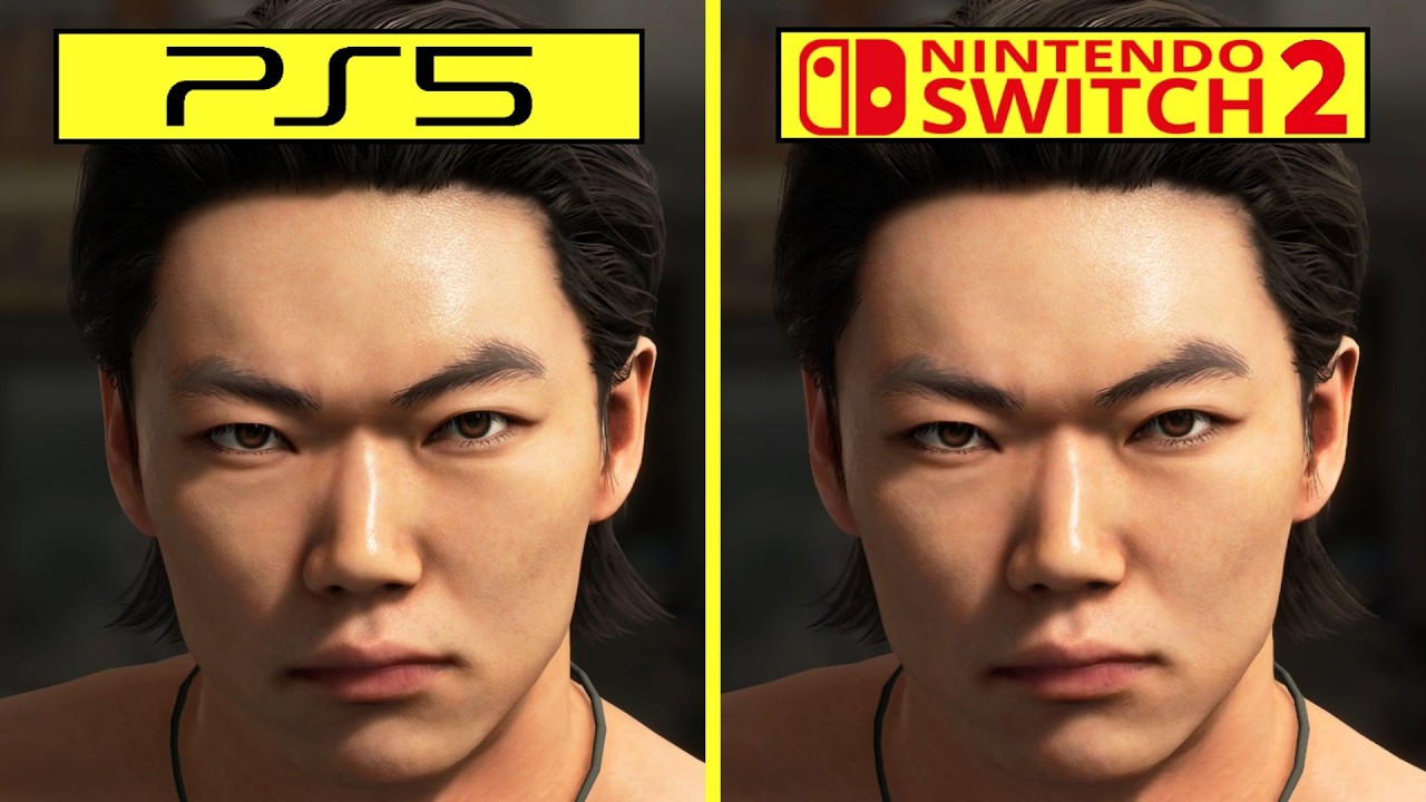 Yakuza 3 Kiwami Demo Nintendo Switch 2 vs PS5 Graphics Comparison
