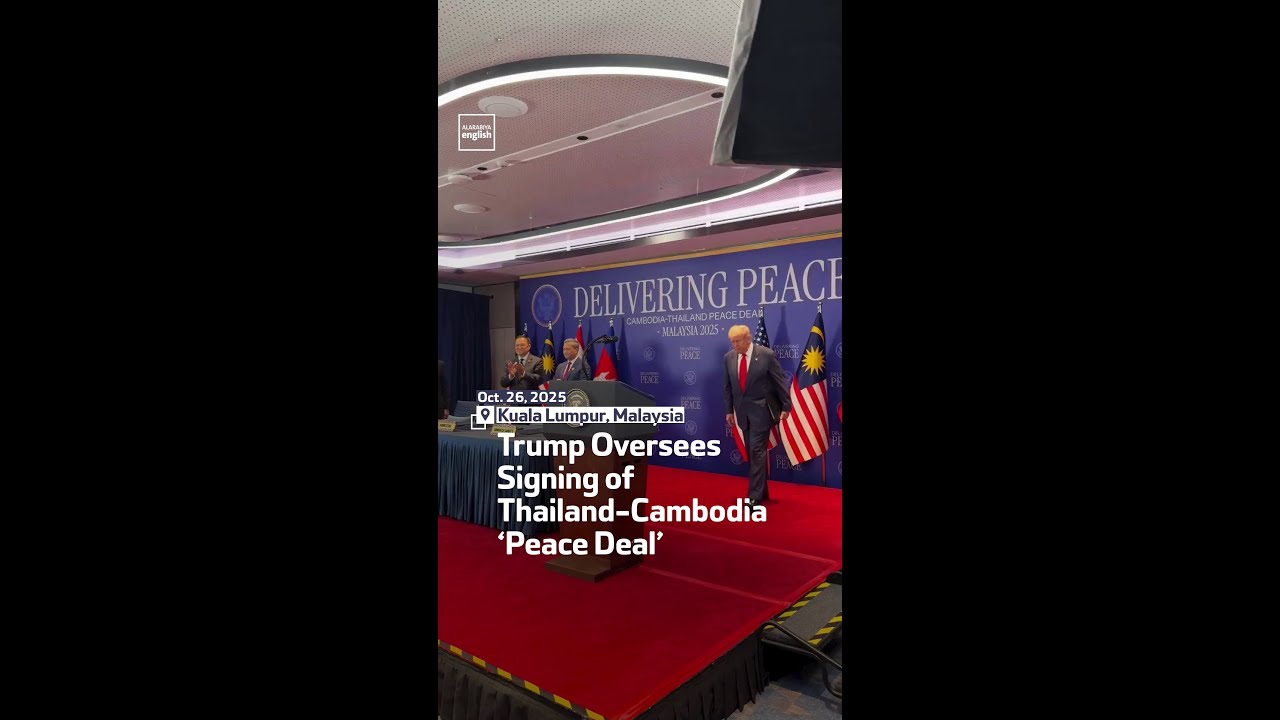 Trump Oversees Signing of Thailand-Cambodia &lsquo;Peace Deal&rsquo;