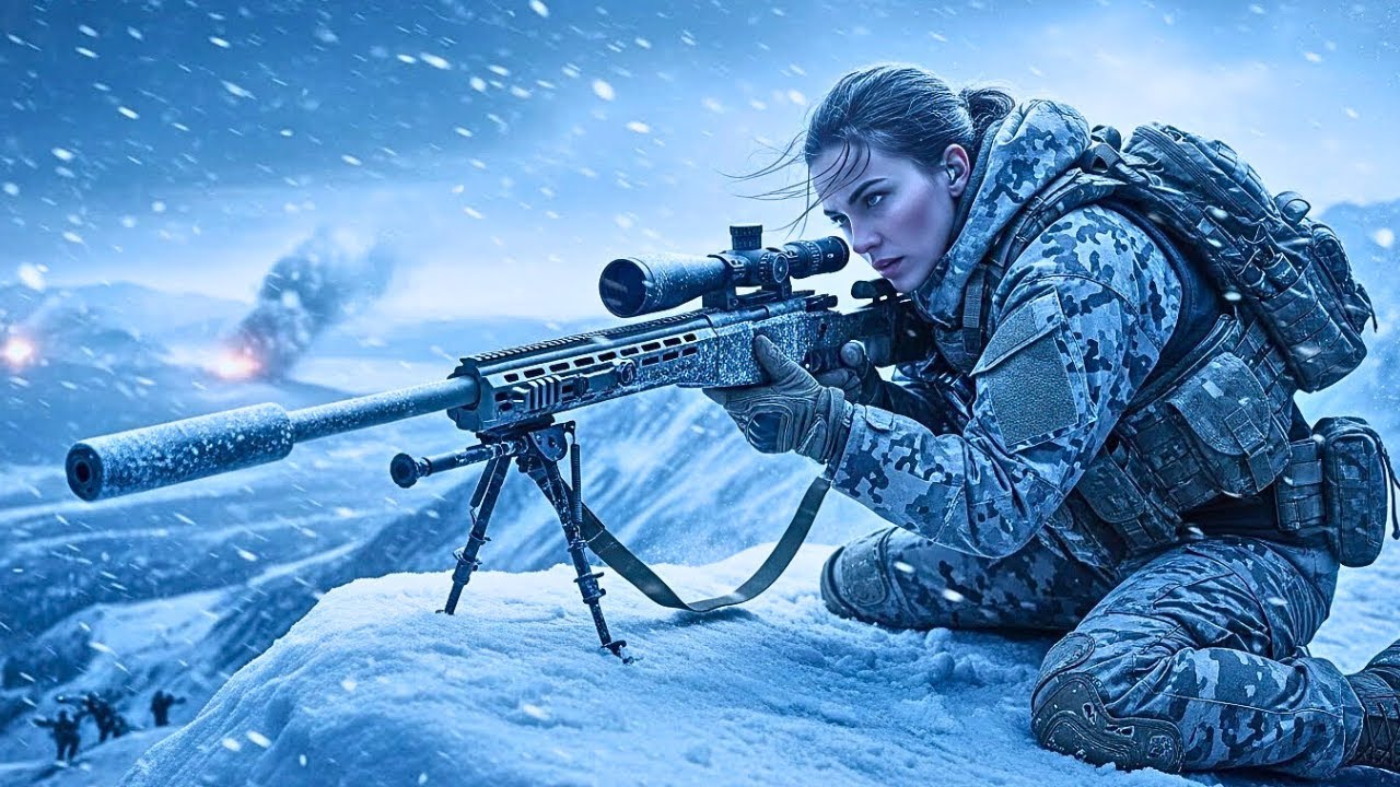 She Survived the Explosion Alone   Then Her Impossible 2,200 Meter Sniper Shot Saved Trapped Squad