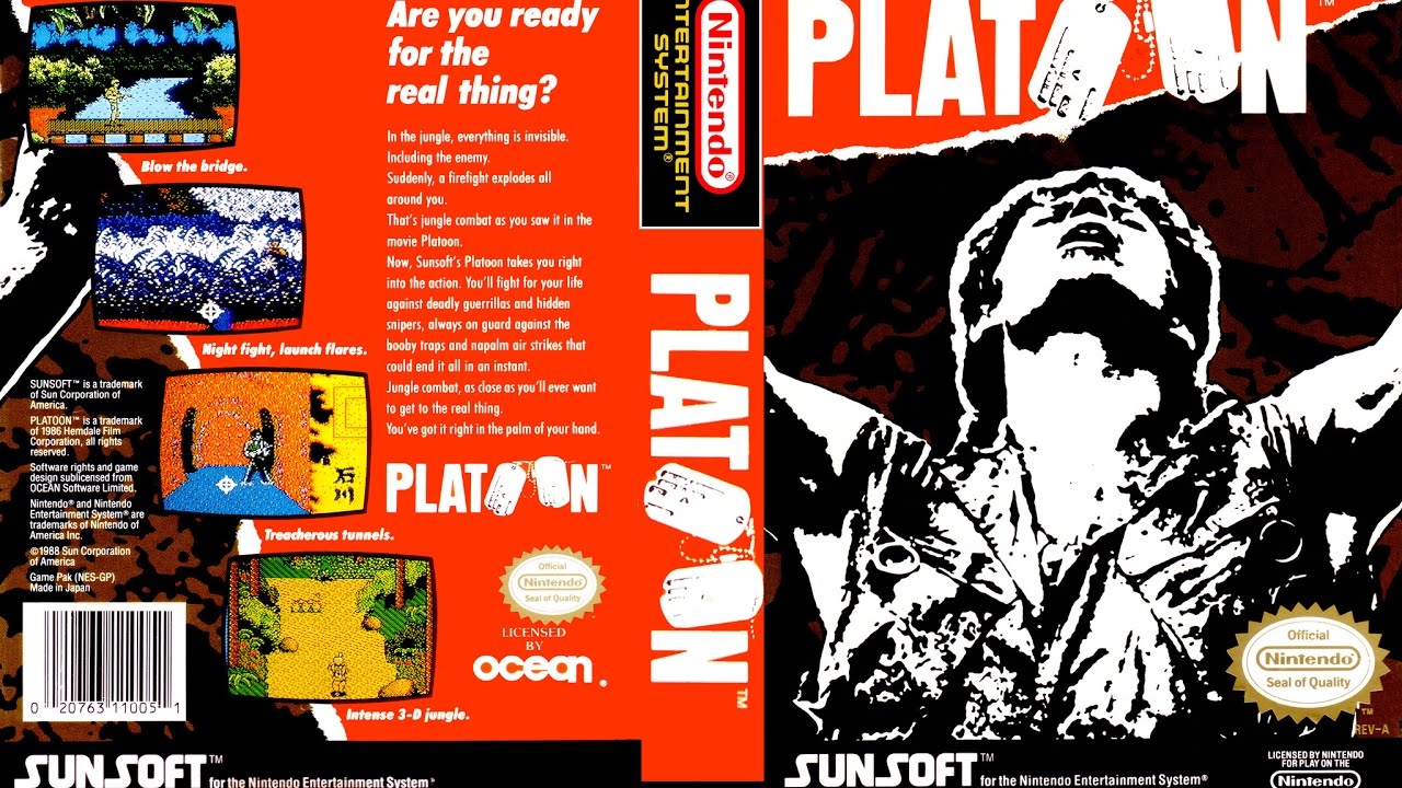 PLATOON NES
