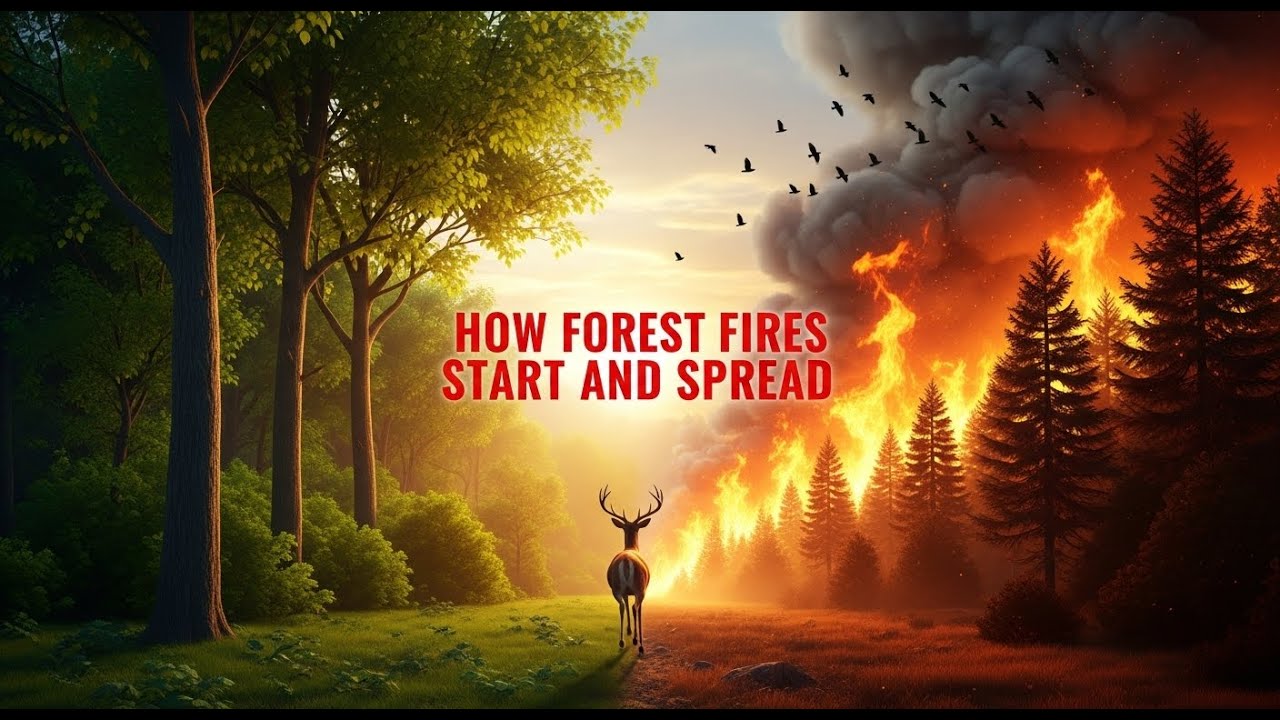 How Forest Fires Start and Spread Wildlife & Human Impact