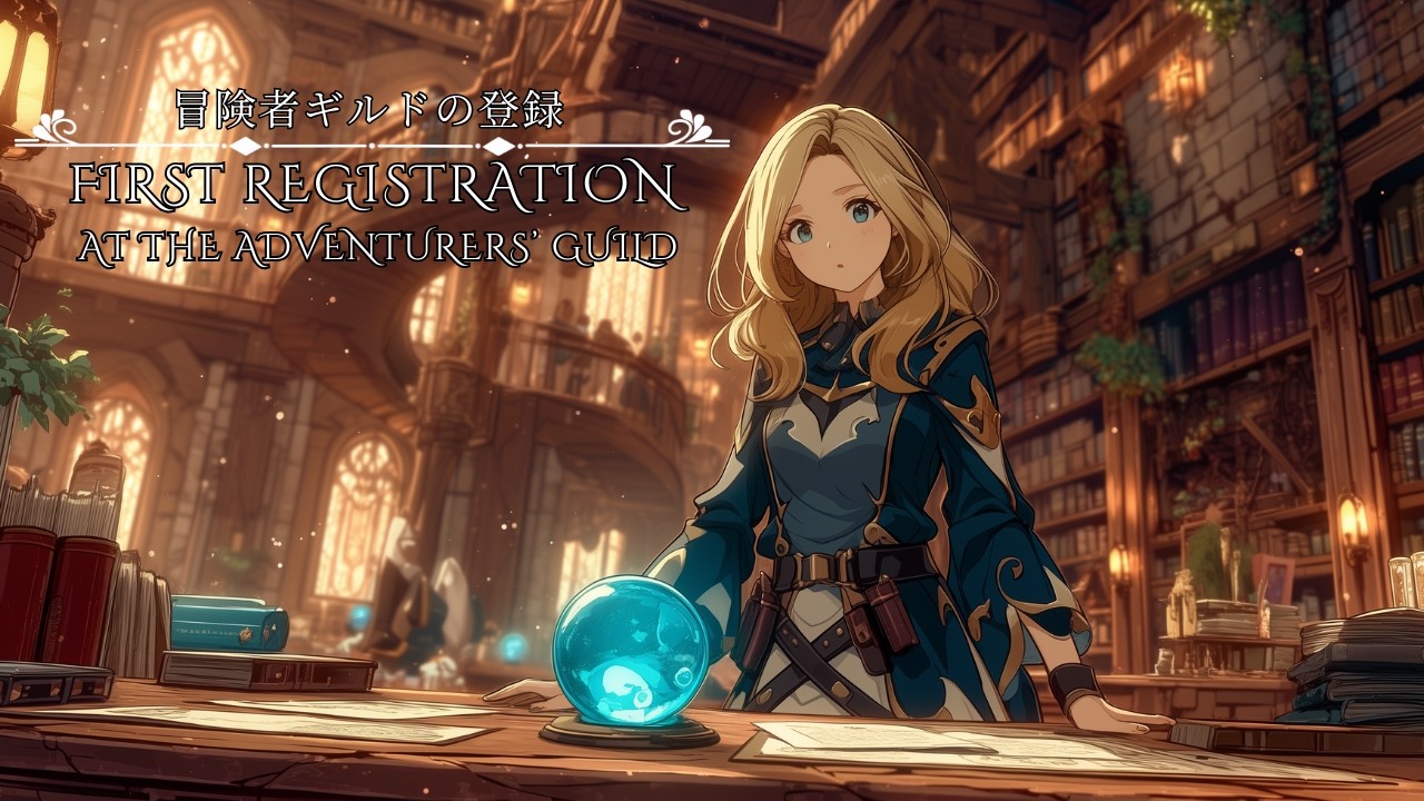 Первая регистрация в Гильдии Авантюристов | Фэнтези-кельтская музыка для сна и покоя