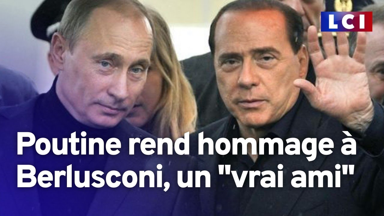 Poutine rend hommage à Berlusconi, un 